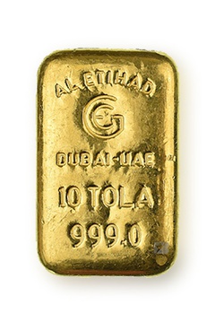 10 Tolas Gold Bar 999.9 - Al Etihad