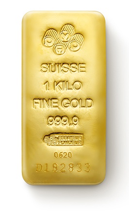 1kg Gold Bar 999.9 - PAMP Suisse